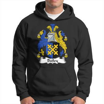 Bailey Coat Of Arms Crest Men Hoodie - Thegiftio UK
