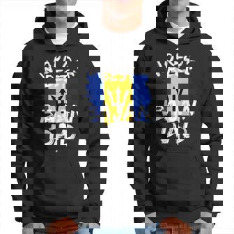 Bajan Dad Worlds Best Father From Barbados Island Flag Gift For Mens Hoodie | Mazezy