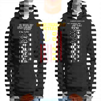 Battleship Uss West Virginia Bb-48 Warship Veteran Grandpa Hoodie - Seseable