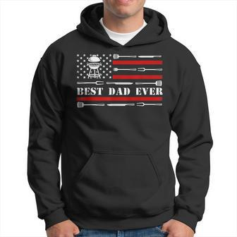 Bbq Grill Grilling Best Dad Ever Gift For Mens Hoodie | Mazezy