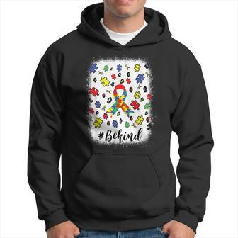 Be Kind Autism Awareness Ribbon Leopard Hoodie | Mazezy