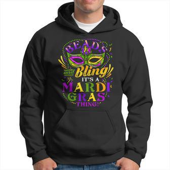 Beads & Bling Its A Mardi Gras Thing Cool Hoodie - Seseable
