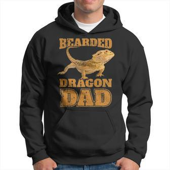 Bearded Dragon Bearded Dragon Dad Papa Gift V2 Hoodie - Seseable