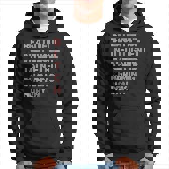 Beautiful Intelligent Talented Charming Horny Men Hoodie - Thegiftio