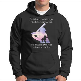 Behind Every Player Dad Men Grandpa Gift Hoodie | Mazezy