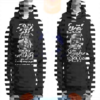 Being Dad Is An Honor Being Pop Pop Is Priceless Fathers Day Hoodie - Thegiftio UK