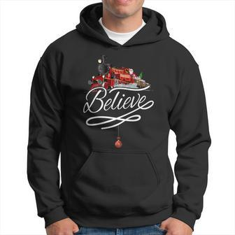 Believe Polar Express Christmas Holiday Train Hoodie - Monsterry