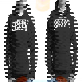 Berry Athletic Arch College University Alumni Hoodie - Seseable