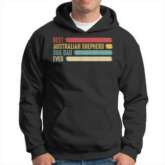 Best Australian Shepherd Dog Dad Ever Fathers Day Gift For Mens Hoodie | Mazezy UK