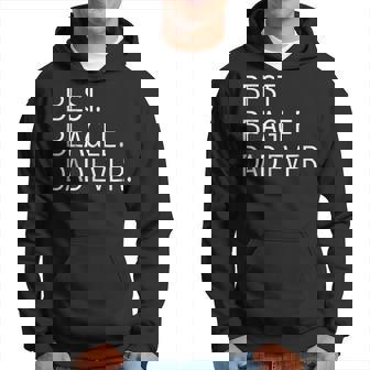 Best Beagle Dad Ever Funny Dog Dad Dog Lovers Owners Hoodie | Mazezy