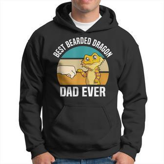 Best Bearded Dragon Dad Ever Pet Bearded Dragon Dad Hoodie - Seseable