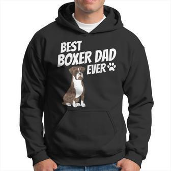 Best Boxer Dad Ever Cute Dog Puppy Pet Lover Hoodie | Mazezy AU