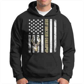 Best Buckin Grandpop Ever Deer Hunters Hunting Gift Father Gift For Mens Hoodie | Mazezy
