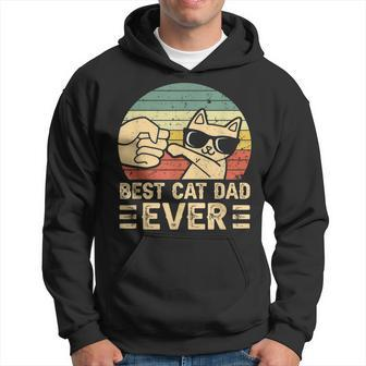 Best Cat Dad Ever Bump Fit Fathers Day Gift Daddy Dad Hoodie | Mazezy