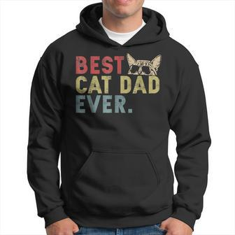 Best Cat Dad Ever Gift For Cat Daddy Hoodie - Seseable