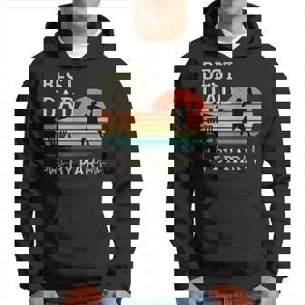 Best Dad By Par Vintage Disc Golf Fathers Day Gift For Mens Hoodie | Mazezy