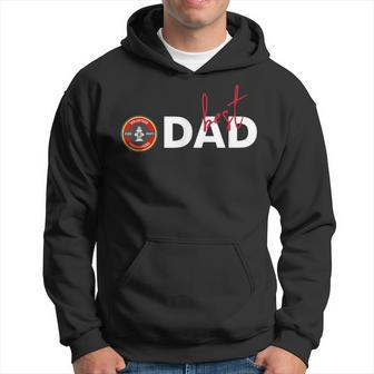 Best Dad Fire Fighter Volunr Father Days Hoodie - Seseable