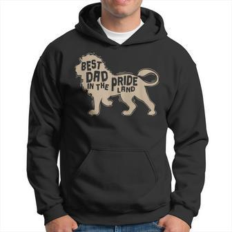 Best Dad In The Pride Land Lion Hoodie | Mazezy
