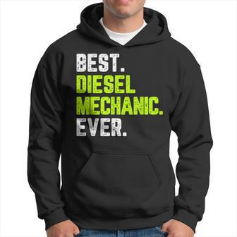 Best Diesel Mechanic Ever Funny Quote Gift Cool Christmas Hoodie | Mazezy AU