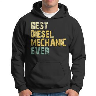 Best Diesel Mechanic Ever Retro Vintage Gift Cool Funny Hoodie | Mazezy