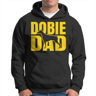 Best Dobie Dad Ever Doberman Pinscher Dog Father Pet Gifts Hoodie | Mazezy UK