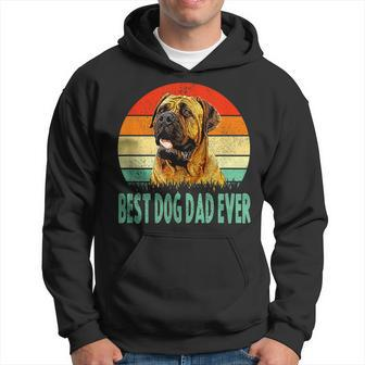 Best Dog Dad Ever Dogue De Bordeaux Hoodie | Mazezy