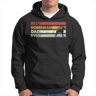 Best Dog Dad Ever Father Dobie Doberman Hoodie - Seseable