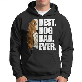 Best Dog Dad Ever Saluki Dad Fathers Day Gift Gift For Mens Hoodie | Mazezy