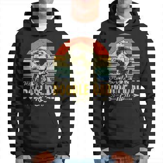 Best Doodle Dad Ever Funny Goldendoodle Dad Vintage Gifts Gift For Mens Hoodie | Mazezy