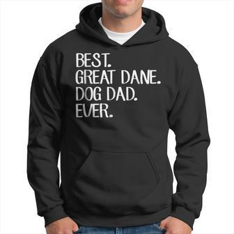 Best Great Dane Dog Dad Ever Gift For Mens Hoodie | Mazezy