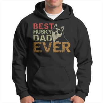 Best Husky Dad Ever Siberian Husky Dog Dad Hoodie | Mazezy