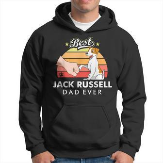Best Jack Russell Terrier Dad Ever Dog Daddy Fathers Day Hoodie | Mazezy
