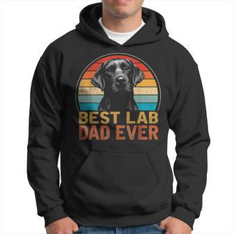 Best Lab Dad Ever Black Labrador Lover Fathers Day Gift For Mens Hoodie | Mazezy DE