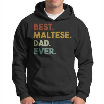Best Maltese Dad Ever Gift For Maltese Dog Lover Gift For Mens Hoodie | Mazezy