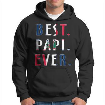 Best Papi Ever Dominican Flag Hoodie - Seseable