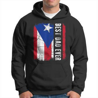 Best Puerto Rican Dad Ever Puerto Rico Daddy Fathers Day Hoodie - Seseable