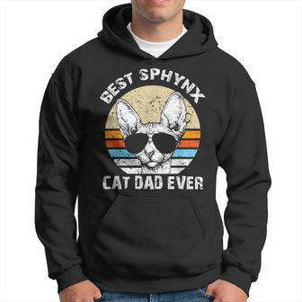 Best Sphynx Cat Dad Hairless Cat Father Mens Jt Hoodie | Mazezy