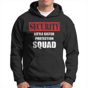 For Big Brother Security Sister Protection Squad Men Hoodie - Thegiftio UK