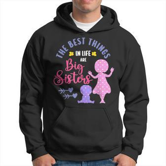Big Sister For The Best Things In Life Are Big Sisters V2 Hoodie - Seseable