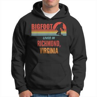 Bigfoot-Sichtung In Richmond Virginia Hoodie - Seseable