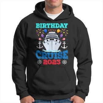Birthday Cruise Squad Birthday Party Cruise Squad 2023 V2 Hoodie - Seseable