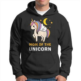 Birthday Mom Mother Unicorn Cute Novelty Unique Anniversary T Hoodie | Mazezy