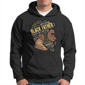 Black Father Black Lives Matter Black Dad Fathers Day Hoodie | Mazezy