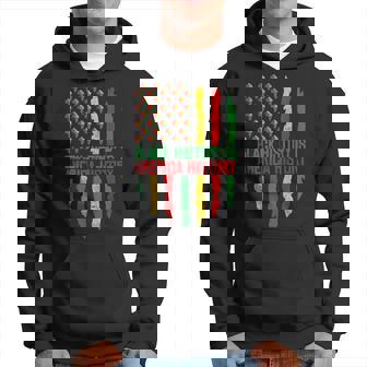 Black History Is American History African American Pride Hoodie - Seseable