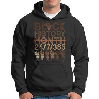 Black History Month 2022 Black History 365 Melanin Pride Hoodie - Seseable