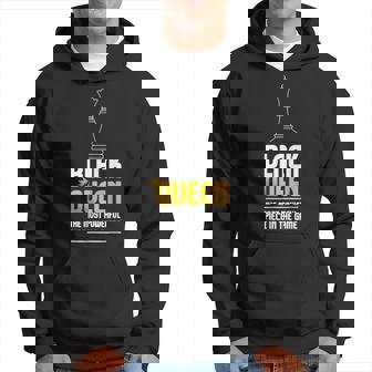 Black Queen Chess Black History Month Afro African Pride Hoodie - Seseable