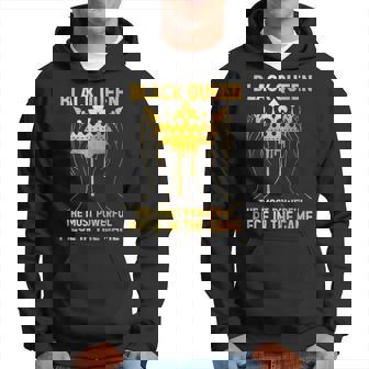 Black Queen The Most Powerful Piece Black History Melanin Hoodie - Seseable