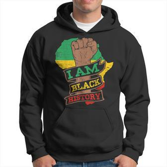 I Am Black History African American Black Pride V4 Men Hoodie - Thegiftio UK