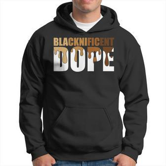 Blacknificent Dope Melanin African Black History Black Proud Hoodie - Seseable