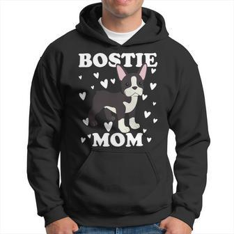 Bostie Mom Mummy Mama Mum Mommy Mothers Day Mother Hoodie - Monsterry UK